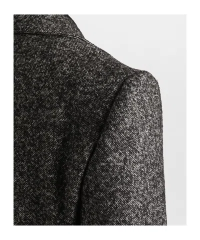 Dolce & Gabbana Jacket With Melange Effect Dolce E Gabbana In Green