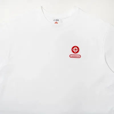 Casablanca Montagne Sportif Oversized T-shirt In Gold