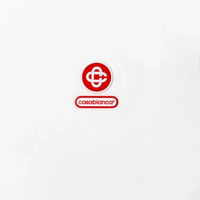 Casablanca Montagne Sportif Oversized T-shirt In Gold