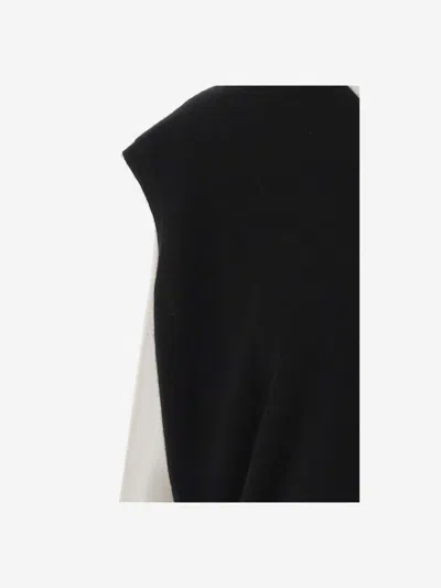 The Row Kossy Vest In Black