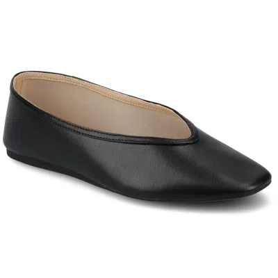 Journee Collection Journee Women's Fortune Casual Ballet Flats In Black