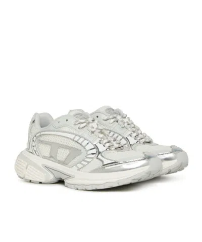Diesel Sneakers Pro V Dense Con Logo Metallizzato In Silver