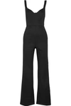 REFORMATION Cutout twill jumpsuit