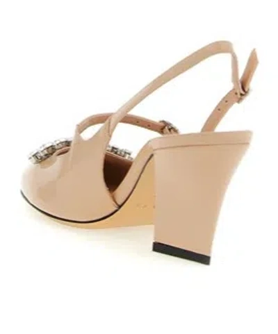 Jimmy Choo 'belinda' Embellished Slingback Pump In Pink