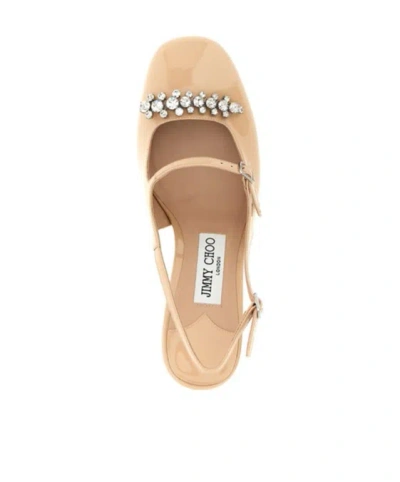 Jimmy Choo 'belinda' Embellished Slingback Pump In Pink