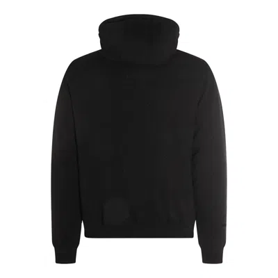 Moorer Navy Blue Wool Down Jacket In Black