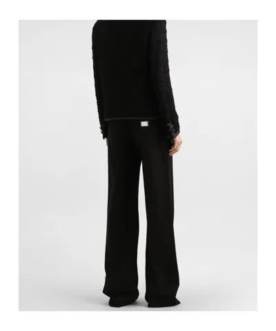 Dolce & Gabbana Denim 5-pocket Trousers In Black