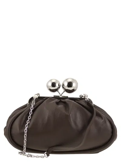 Weekend Max Mara Medium Chain Shoulder Bag In Brown