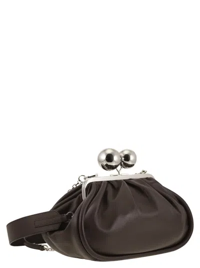 Weekend Max Mara Medium Chain Shoulder Bag In Brown