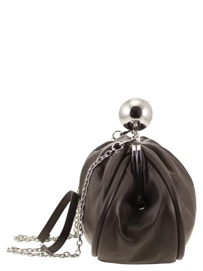 Weekend Max Mara Medium Chain Shoulder Bag In Brown