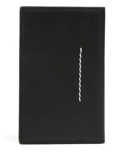 Mm6 Maison Margiela Scotch カードケース In Black