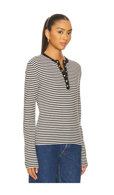 Anine Bing Lessia Long Sleeve T-shirt In Multicolor