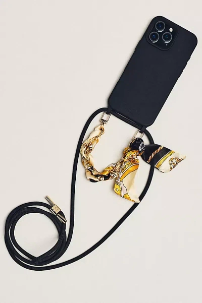 Cordée Cases Lima Phone Strap Set In Black