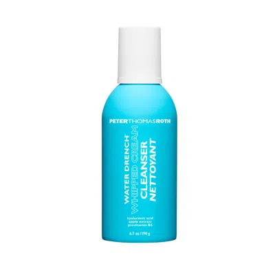 Peter Thomas Roth Water Drench Hyaluronic Whipped Cream Cleanser 6.7oz In Transparent