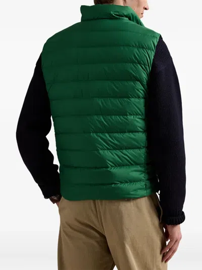 Polo Ralph Lauren Polo Pony Gilet In Green