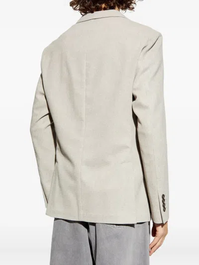 Eleventy Two-button Patch-pocket Blazer In Gray