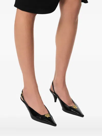 Versace Shoe "the Jellyfish" In Black