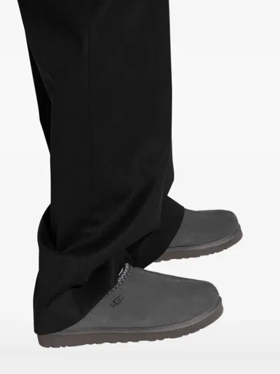 Ugg Tasman Braided-trim Slipper Boots In Gray