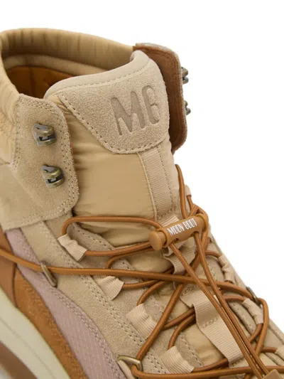 Moon Boot Xlace Boots In Brown