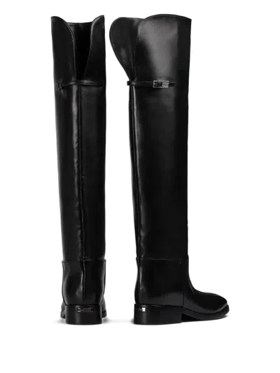 Le Silla Buckle-detail Boots In Black