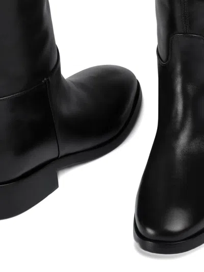 Le Silla Buckle-detail Boots In Black