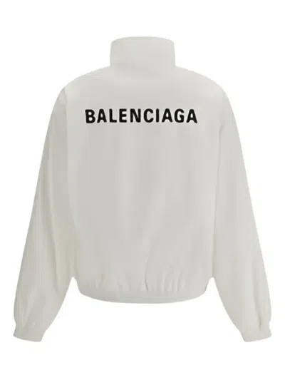 Balenciaga Tracksuit Jacket In White