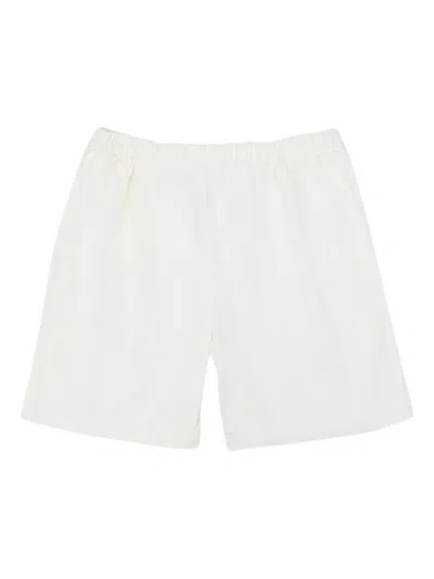 Callipygian Denim Shorts In White