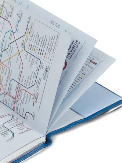 Smythson Panama Leather Weekly Diary 2026 In Blue