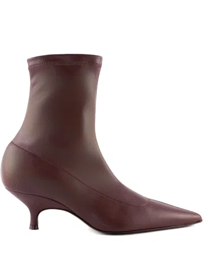 尖头低跟靴（5厘米）