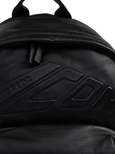 Dsquared2 Icon New Generation Backpack In Black