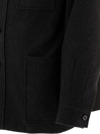 Kaptain Sunshine Coats In Black