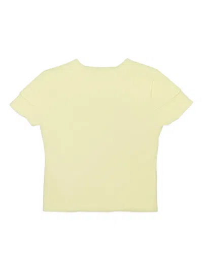 Callipygian Short Sleeve T-shirt In Yellow