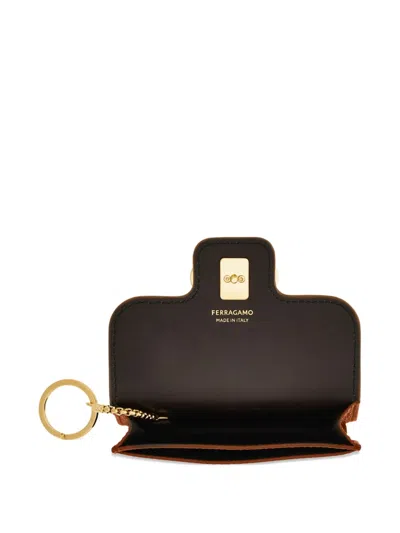 GANCINI 小牛皮钥匙扣钱包