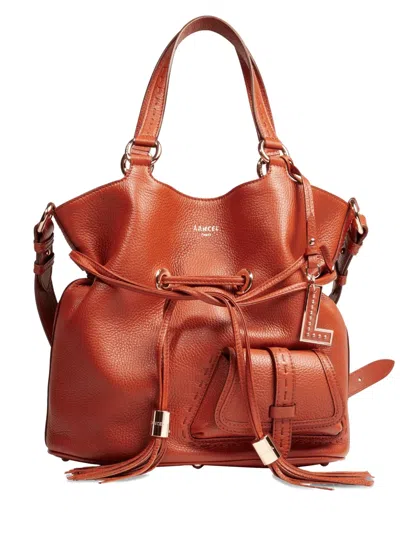 Lancel Medium Premier Flirt Drawstring Shoulder Bag In Brown