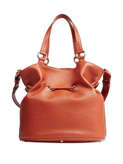 Lancel Medium Premier Flirt Drawstring Shoulder Bag In Brown