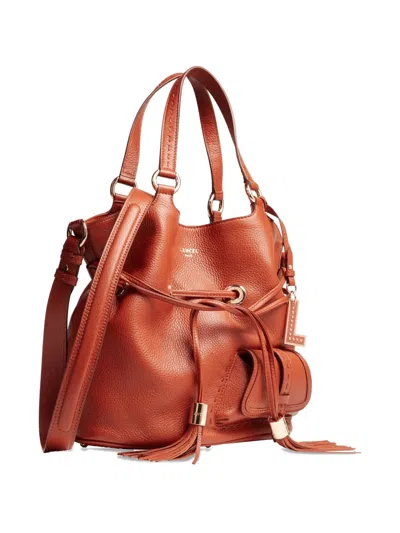 Lancel Medium Premier Flirt Drawstring Shoulder Bag In Brown