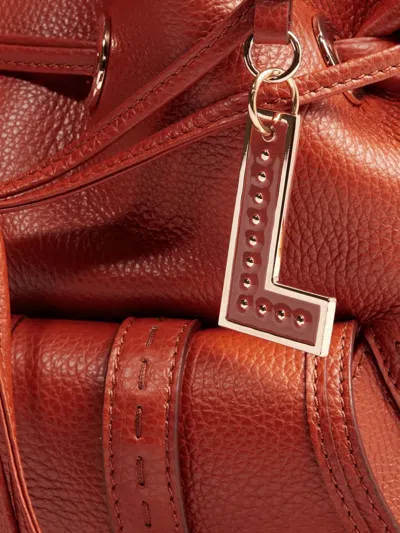 Lancel Medium Premier Flirt Drawstring Shoulder Bag In Brown