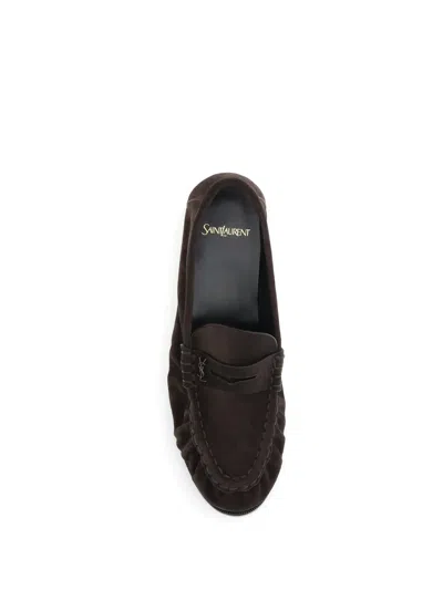 Saint Laurent Le Loafer 15 In Brown