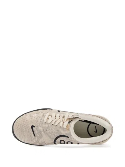 Nike T90 Se Snake-effect Leather Sneakers In Neutral