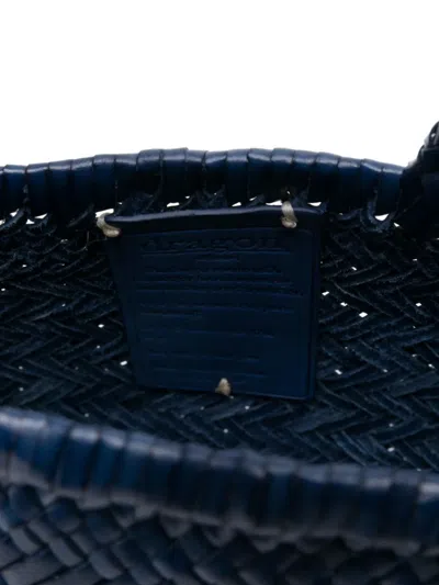 Dragon Diffusion Woven Tote Bag Top Handles In Blue