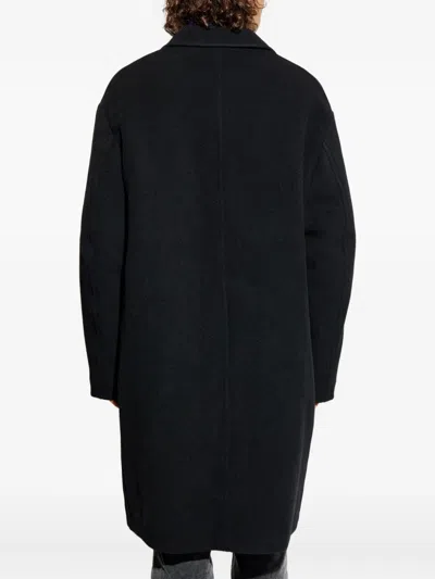 Isabel Marant Collared Button-fastening Coat In Black