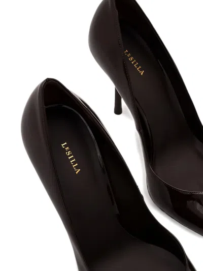 Le Silla 105mm Pointed-toe Stiletto Pumps In Brown