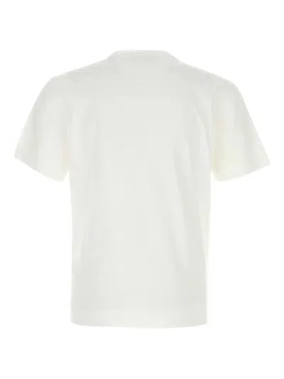 Zegna Slim-fit Logo-embroidered Cotton-jersey T-shirt In White