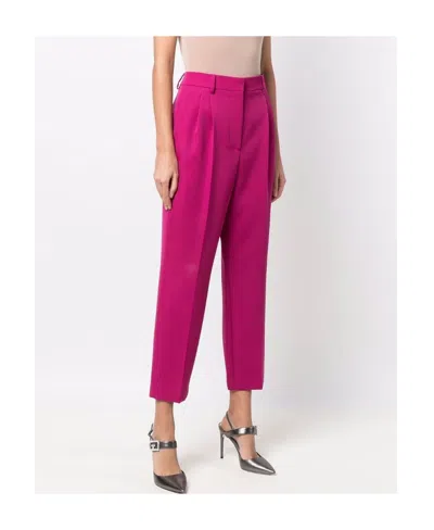 Lanvin Straight-leg Palazzo Trousers In Gray
