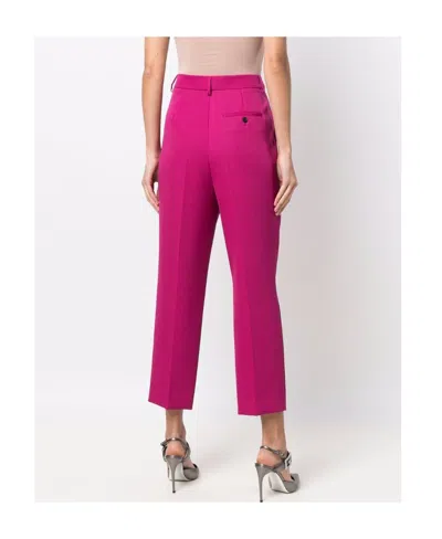 Lanvin Straight-leg Palazzo Trousers In Gray