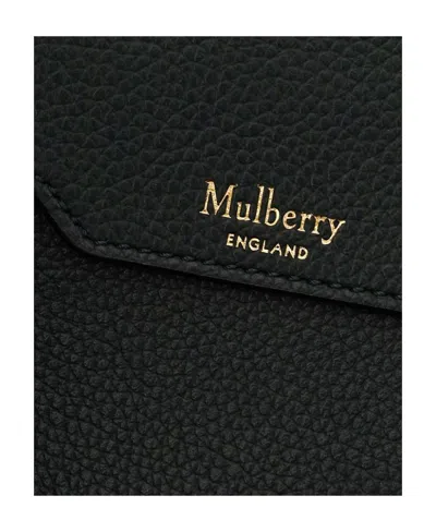Mulberry Bayswater Twist-lock Small Tote Bag In Black