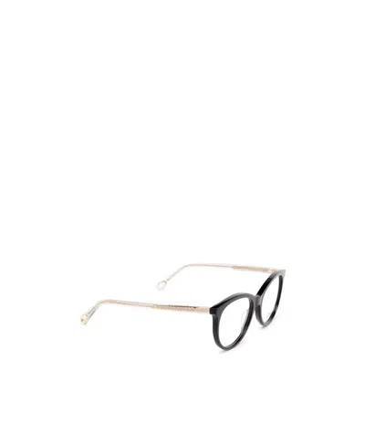 Chloé Tortoiseshell Square-frame Glasses In Black