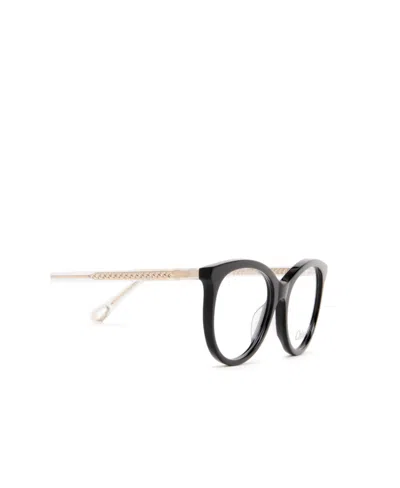 Chloé Tortoiseshell Square-frame Glasses In Black