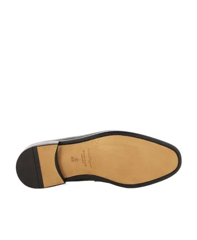 Ferragamo Gancini Ornament Loafers In Calf Leather In Nernewbiscnewbisc