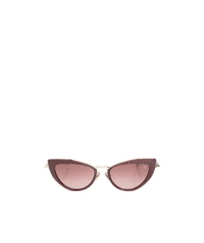 Valentino Eyewear Cat-eye Sunglasses In Brown